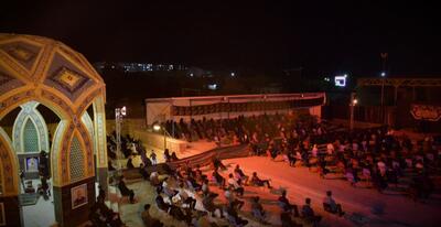 برگزاری مراسم عزاداری دهه دوم محرم در دانشگاه آزاد بجنورد+فیلم