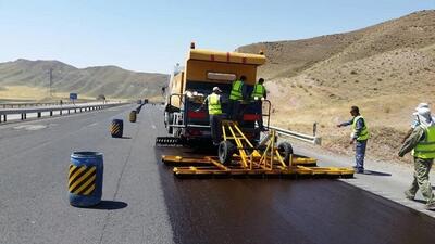 بهسازی و روکش آسفالت۹۰ کیلومتر از راه‌های استان همدان